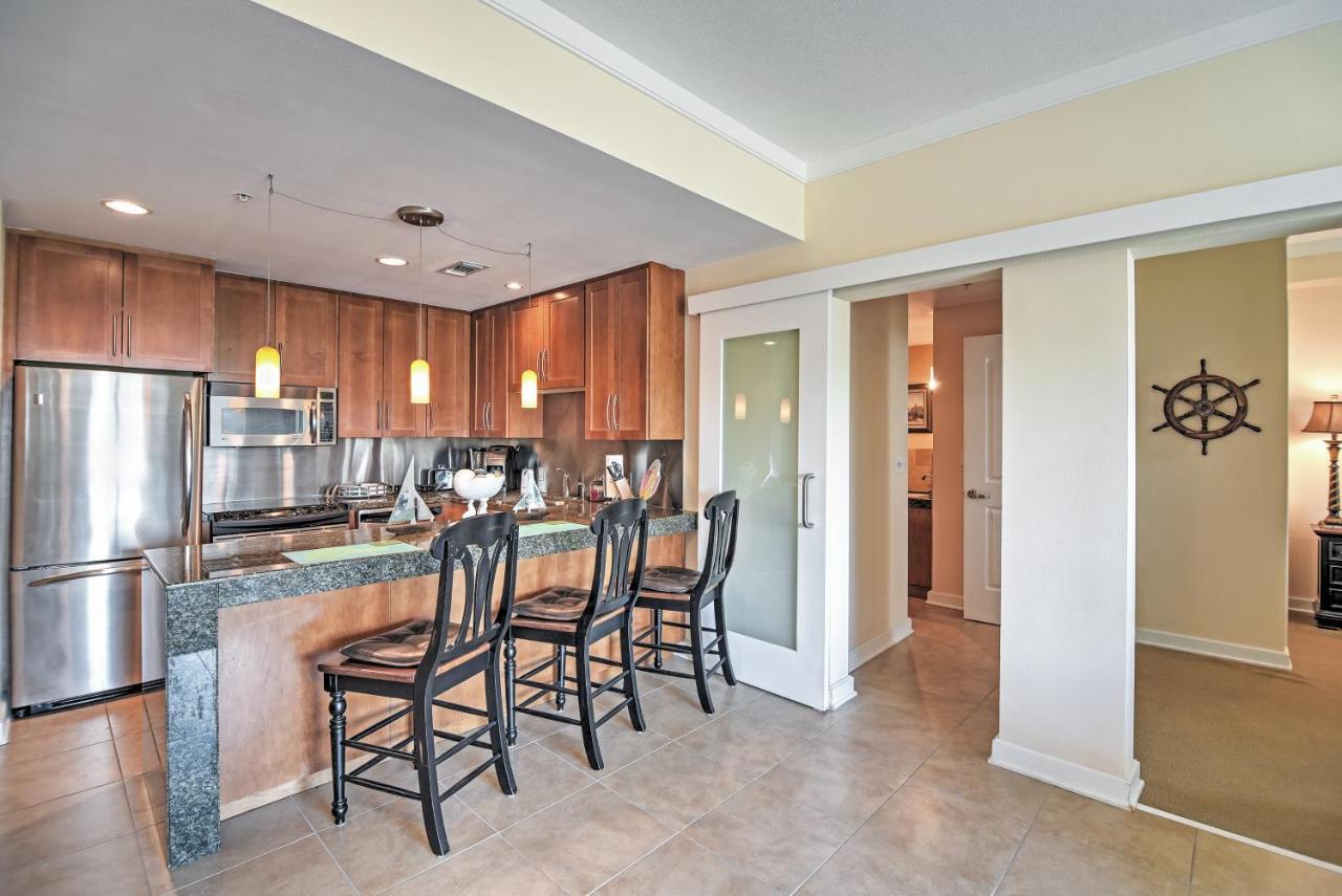 Beachside Biloxi Club Condo Balcony With Ocean View Dış mekan fotoğraf