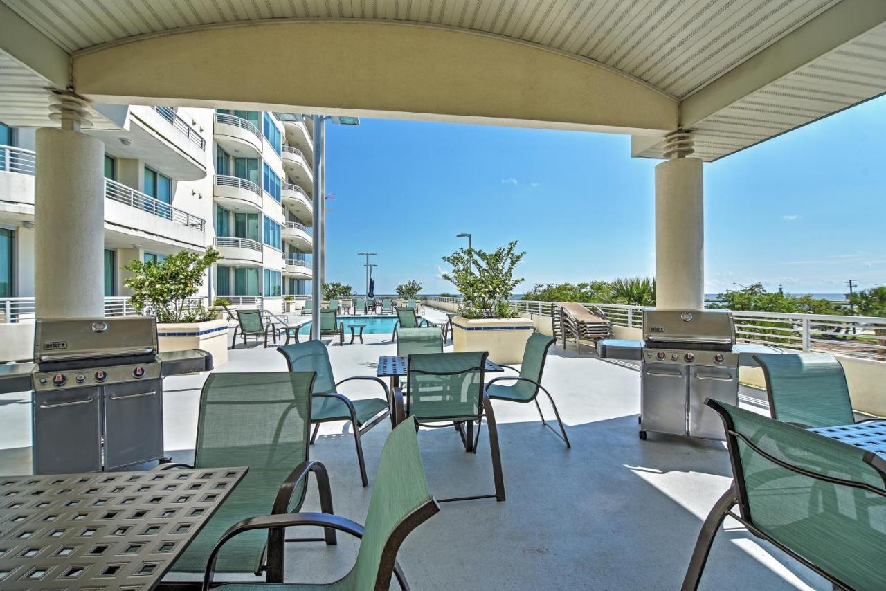 Beachside Biloxi Club Condo Balcony With Ocean View Dış mekan fotoğraf