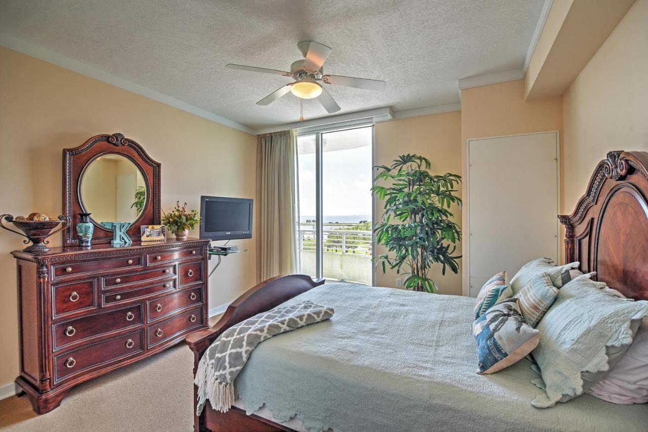 Beachside Biloxi Club Condo Balcony With Ocean View Dış mekan fotoğraf